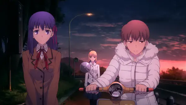 Screenshot of Fate/Stay Night: Unlimited Blade Works (ufotable)